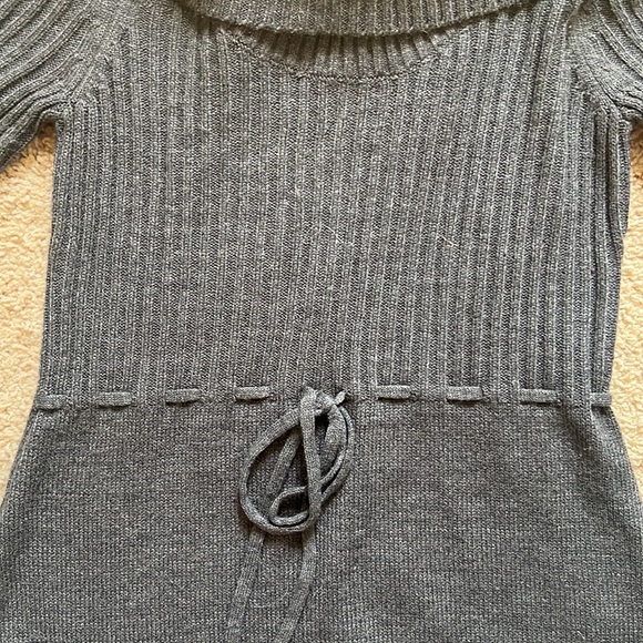 Gray Sweater Dress - Picture 10 of 10